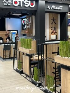 OTSU Sushi menu bez glutenu